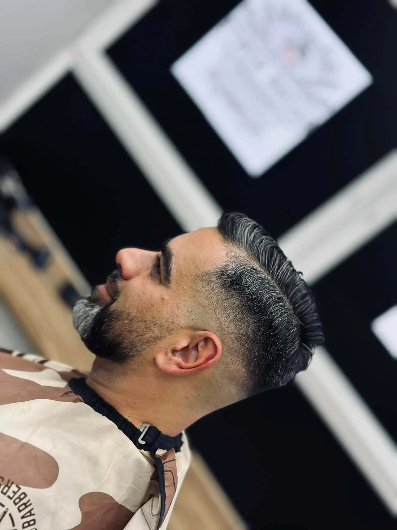 Side part fade — Razor Sznyt Knurów